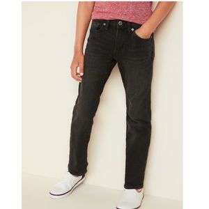 ⭐️ 2/$10 OLD NAVY Boys Black Slim Jeans Size 16